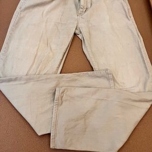 Khaki pants and a polo shirt